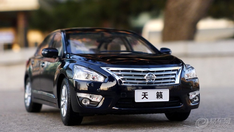 【【汽车模型摄影】魅力新天籁】_汽车模型论