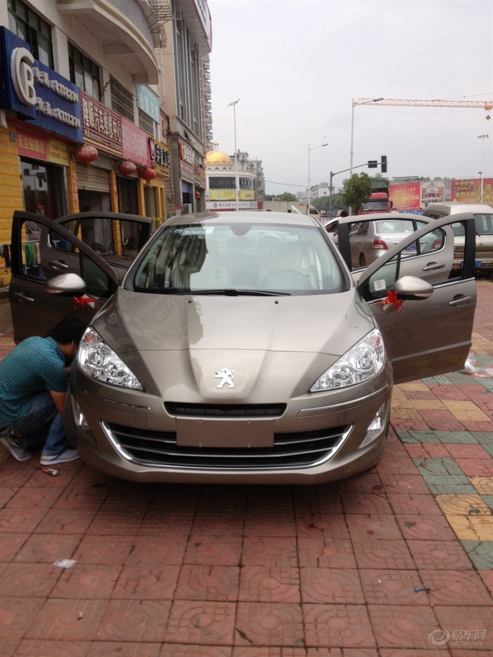 2013款标致408 2.0l手动舒适型皓月灰提车日记