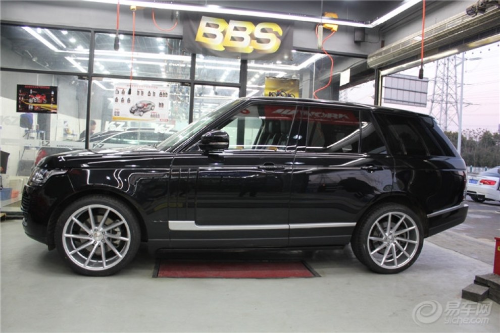 【路虎揽胜改装22寸美国VOSSEN CVT轮毂,全