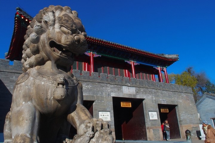 避暑山庄丽正门