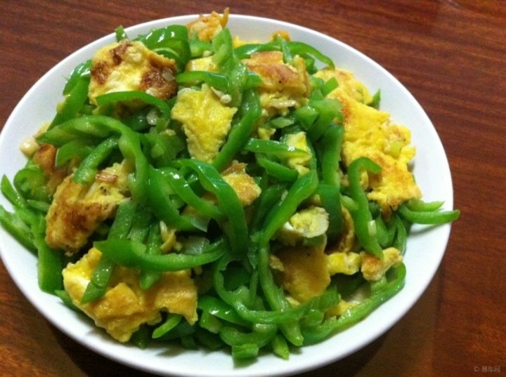 【【每日美食】青椒炒鸡蛋】_安徽车友会