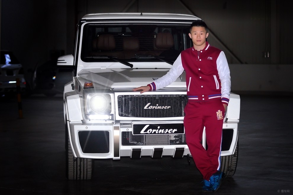 【为跳水冠军周吕鑫和劳伦士(LORINSER)汽车