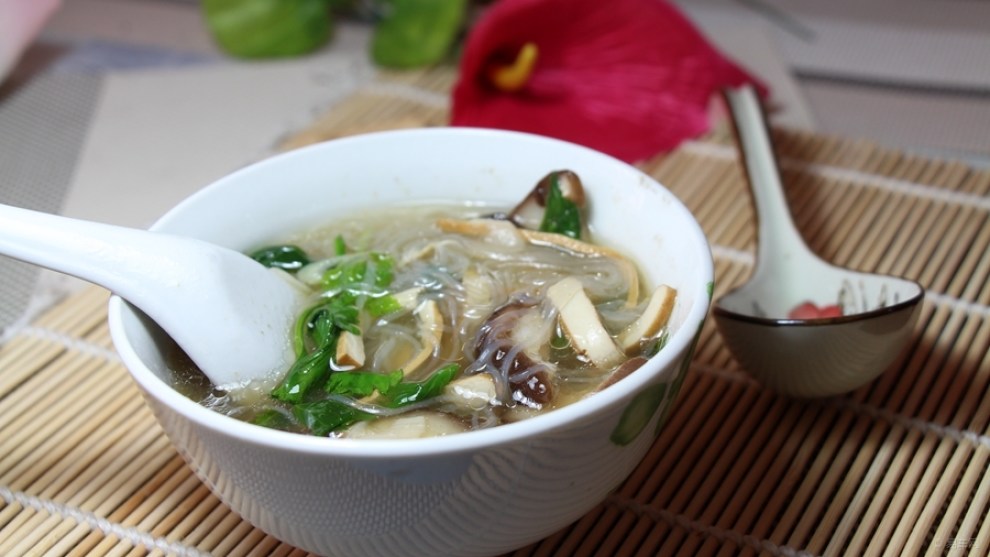 【【快乐厨艺】香菇粉丝汤】_美食之旅论坛图