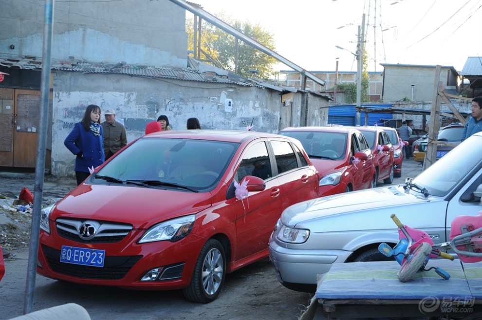 【京E道北京地方车友会成员B2哥结婚车队照片