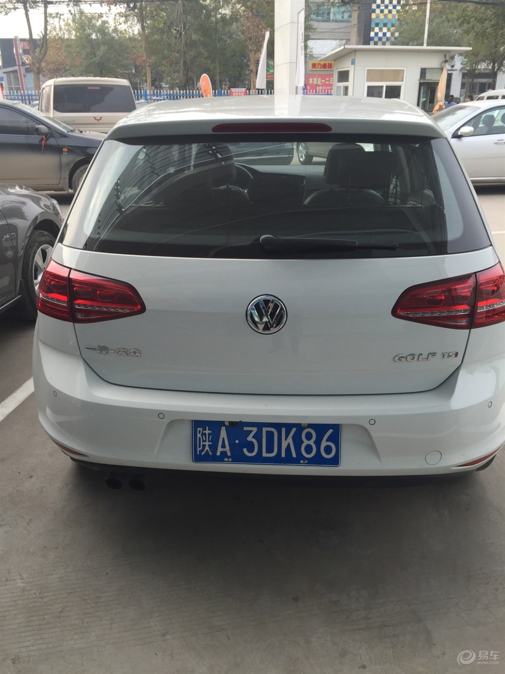 【矮小精悍,动力强劲的高尔夫!新人交车作业。
