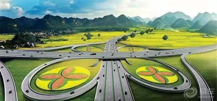 转帖广西惊现中国史上最美的高速公路