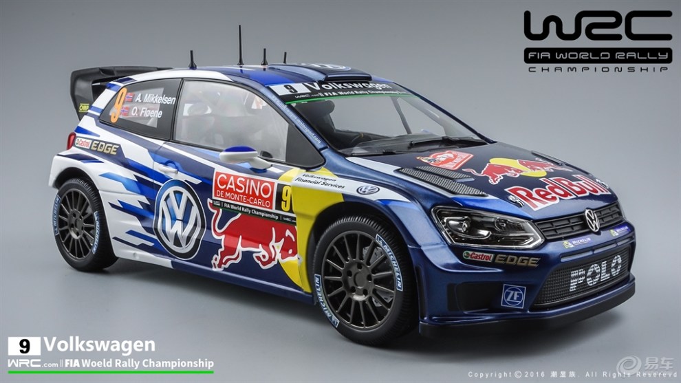 【norev 1:18 polo r wrc】小钢炮