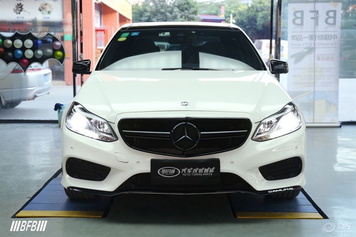 【BFB案例分享:奔驰E级改装AMG中网 E级也