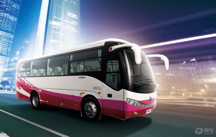 【自制汽车模型--宇通客车zk6779h】_画汽车论