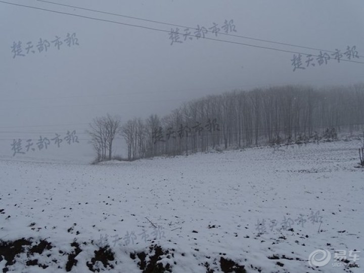 【湖北多地3月底又下雪 宜昌长阳飘起大雪伴有