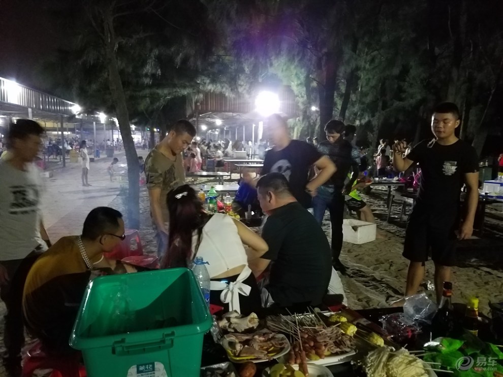 福建泉州海马s5车友会,车友聚会,海边烧烤,2016年车友聚