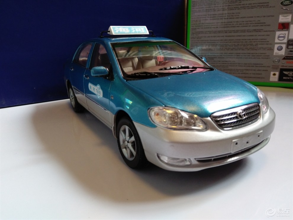【丰田花冠--天津出租车版】_汽车模型论坛图片集锦_汽车论坛-易车网