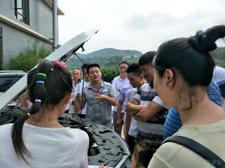 买车几年以来第一次参加集体活动,必须得上来