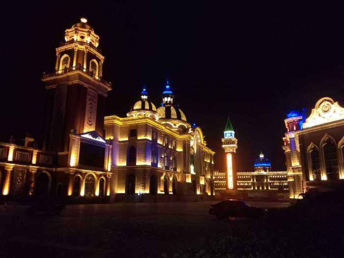 【无锡CS75车友会】驾75欣赏海澜飞马水城夜景