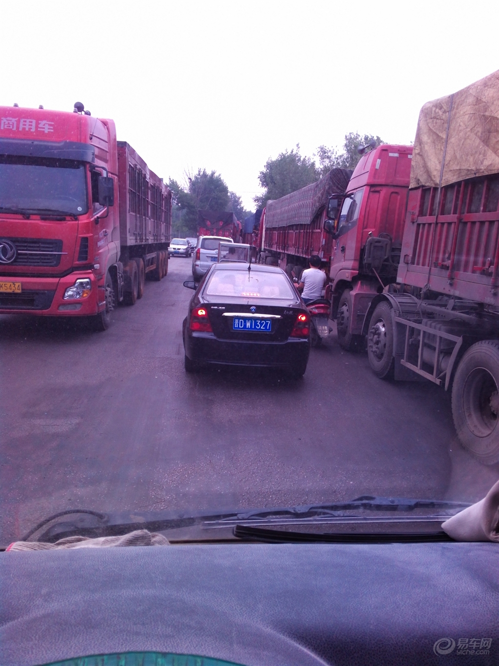 原创首发【309国道大堵车欣赏】