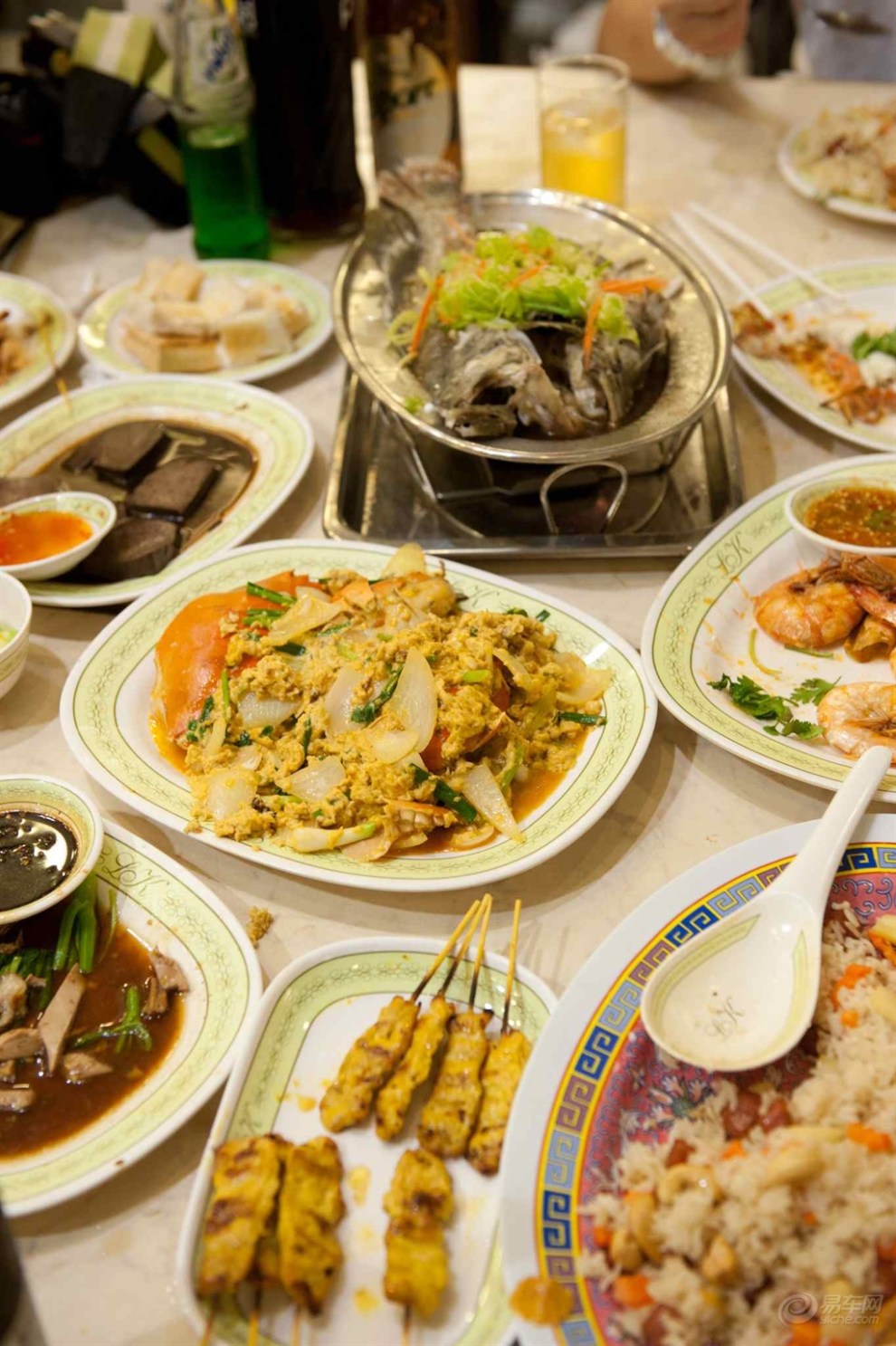 【大排档美食】游玩芭堤雅,欣赏大排档.