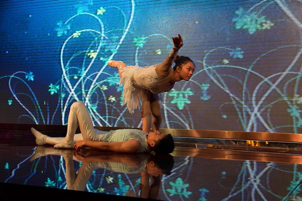 【申牛】【盐城地区青铜联盟】男女双人杂技