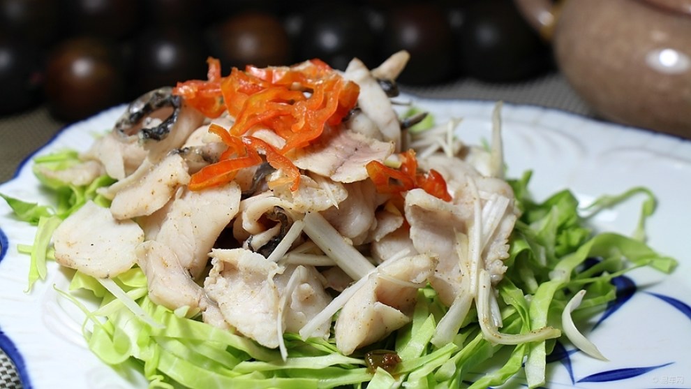 【快乐厨艺】凉拌鱼片