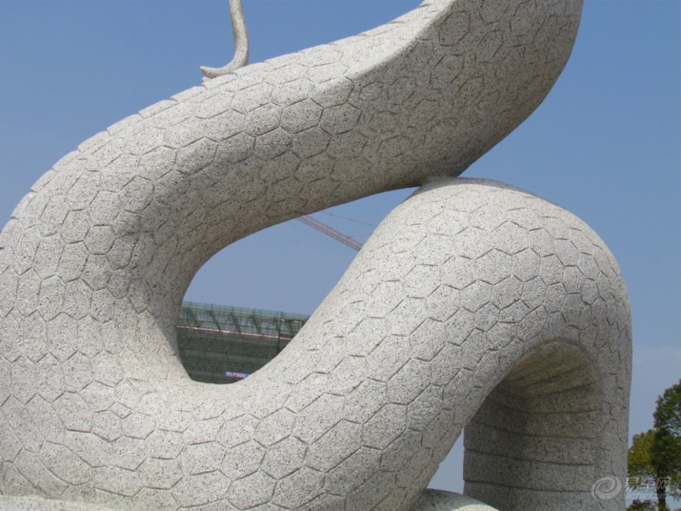 生肖蛇石雕欣赏