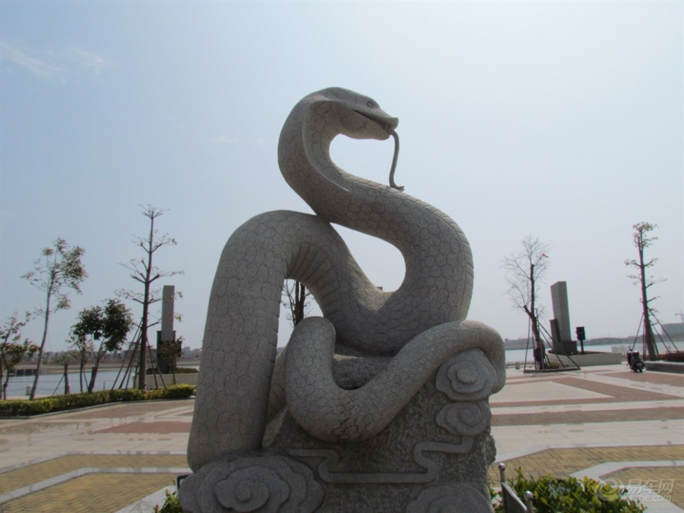 生肖蛇石雕欣赏