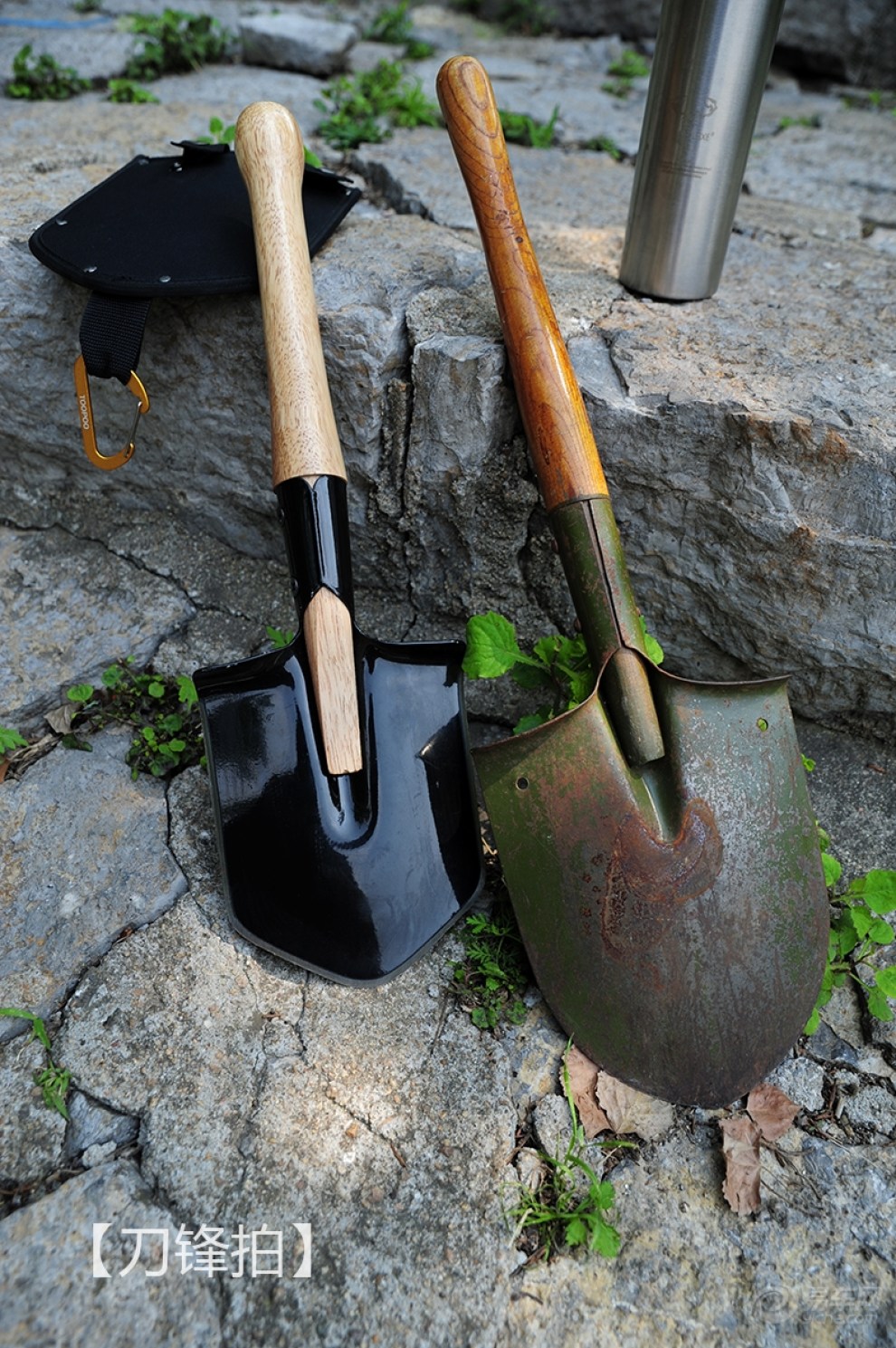 【刀锋拍·户外怪兵器4】美国冷钢:工兵铲