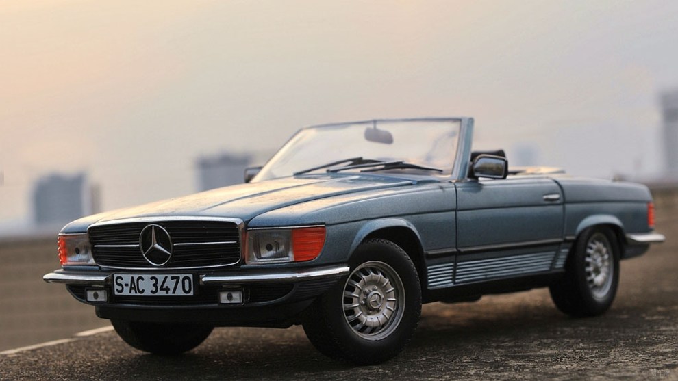 【有故事的老爷车】第三代奔驰敞篷跑车(r107)350sl