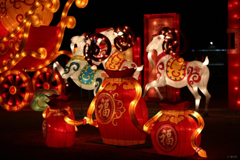 【"羊"眉吐气过大年之节日习俗】新宁广场花灯夜拍之二