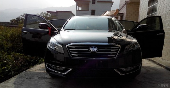 新奔腾b70 2.0自舒黑 提车作业 个人用车