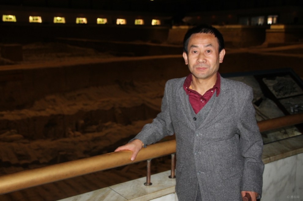 带作家和外地朋友去兵马俑和西安城墙