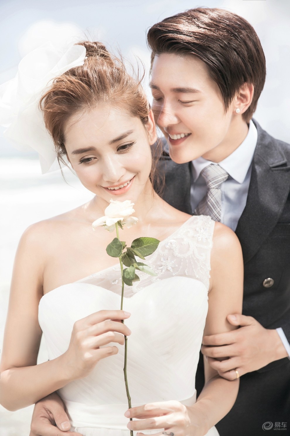 提gs4手动豪华 我和媳妇的婚纱照