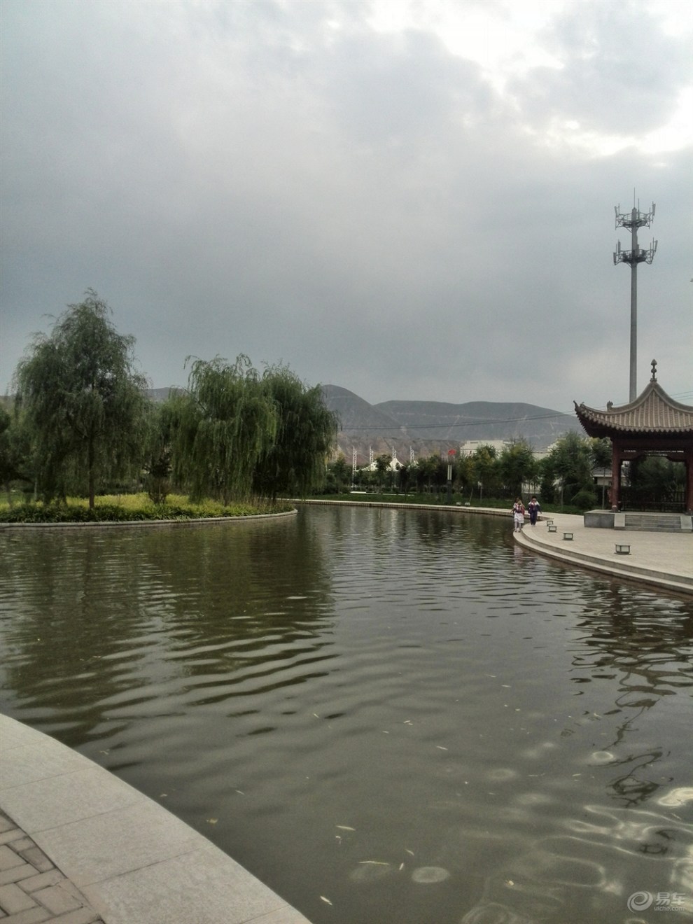 刘家峡新区的花园