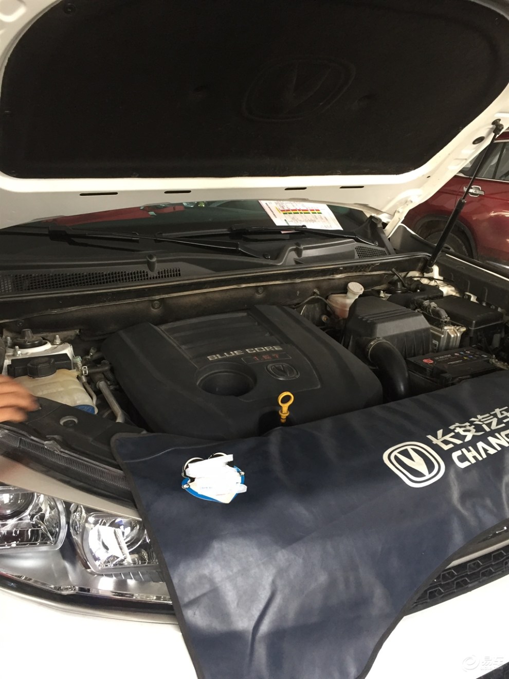 【南京长安cs75车友会】182-耿总 换极护第六次保养实录