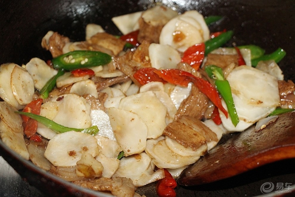 【浓情冬季享美味】洋姜炒肉片