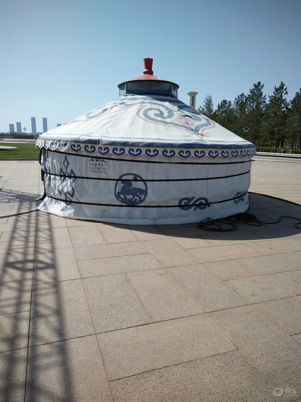 "康巴什号"小火车