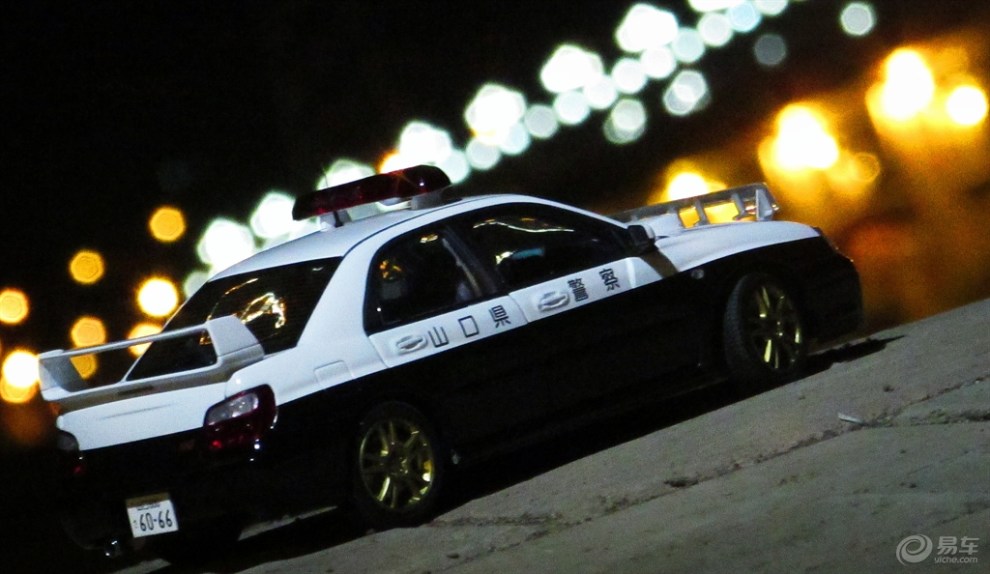 闲拍--山口县斯巴鲁警车