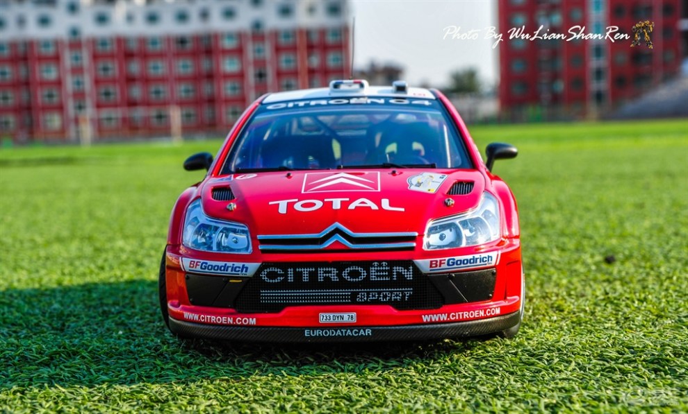 【山人模型摄】赛道精灵雪铁龙c4拉力赛车体育场外拍