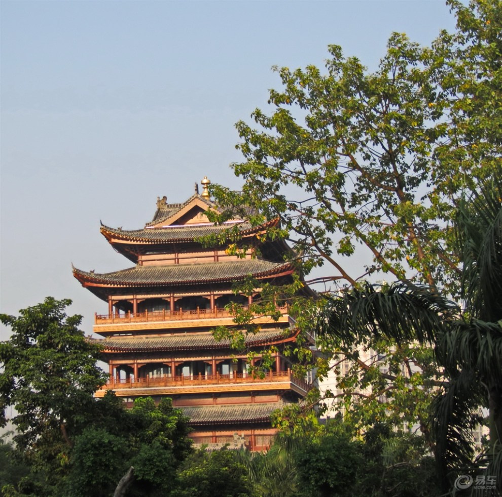 游冬泳亭,畅游阁