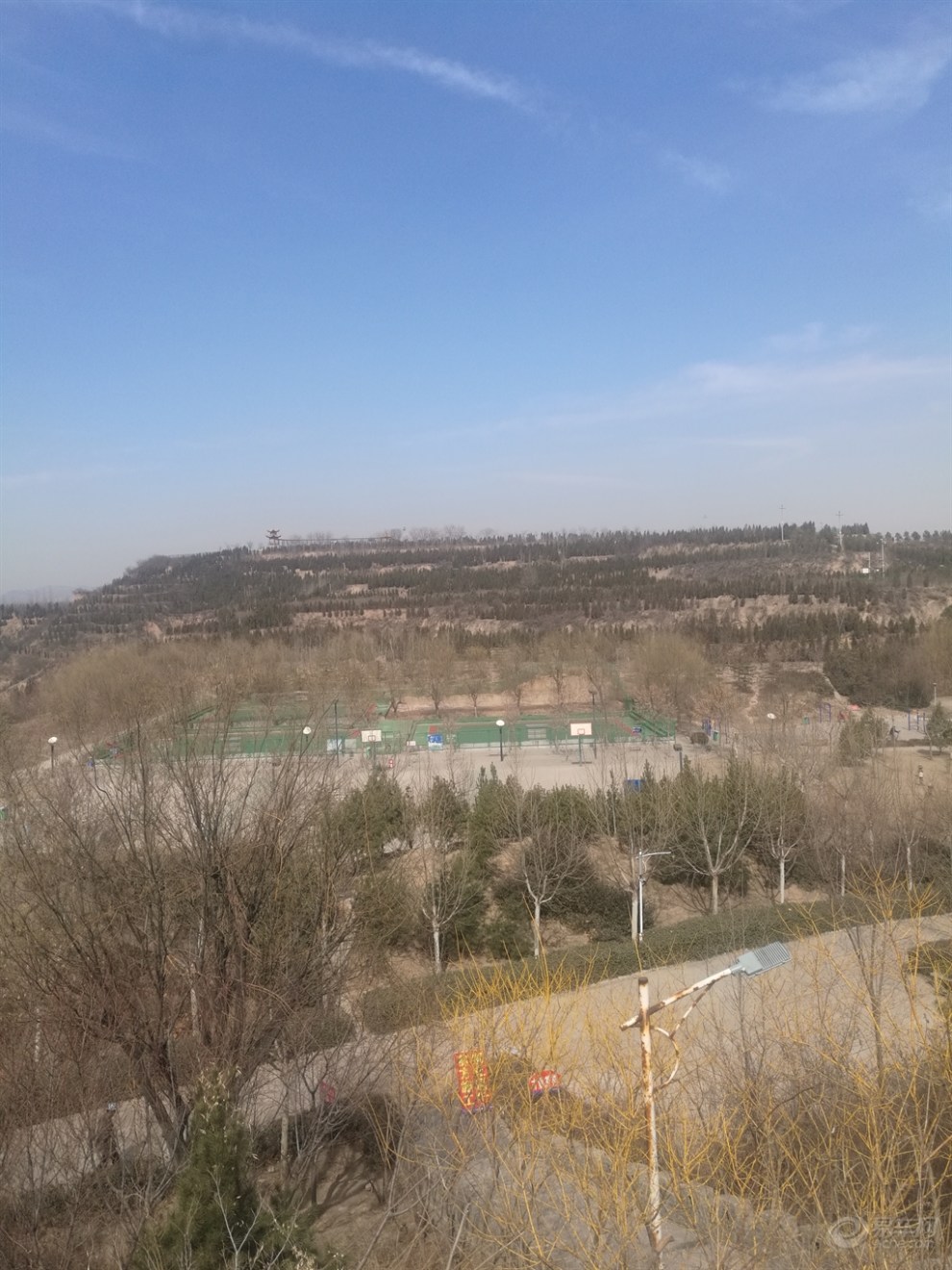 早春游霍州永和公园