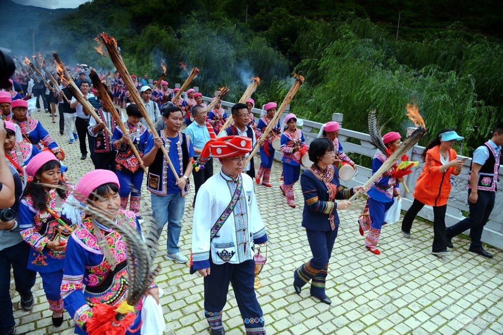 激情七月·鼓韵峨山~记2017峨山彝族火把节!