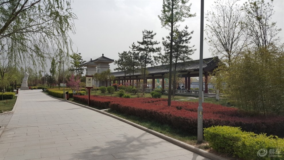 最美的风景是家乡 自驾游陕西华阴城市文化公园
