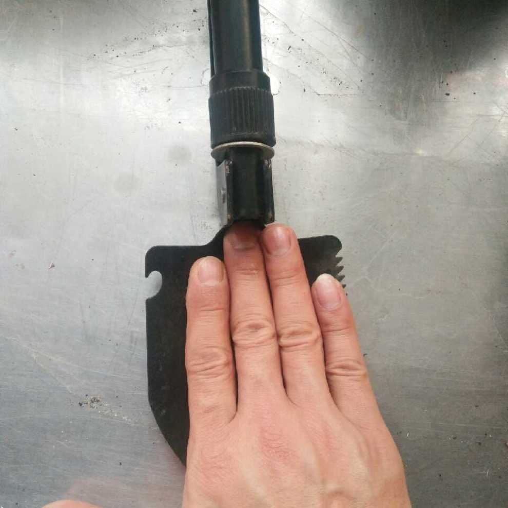 【株洲cs家族车友会】自制随车工具――小型兵工铲