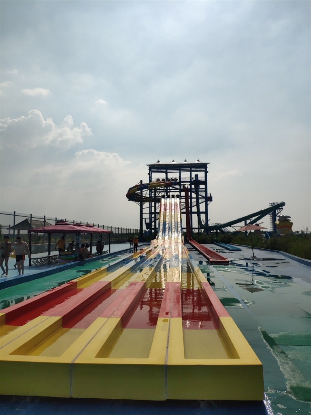 【山东长安车友会】巨淀湖水上乐园游玩记