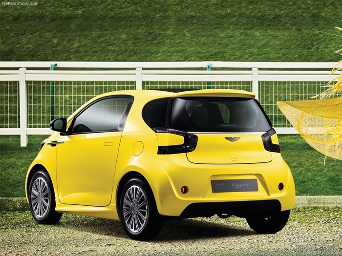 阿斯顿马丁小天鹅概念车,可爱的炫炫的