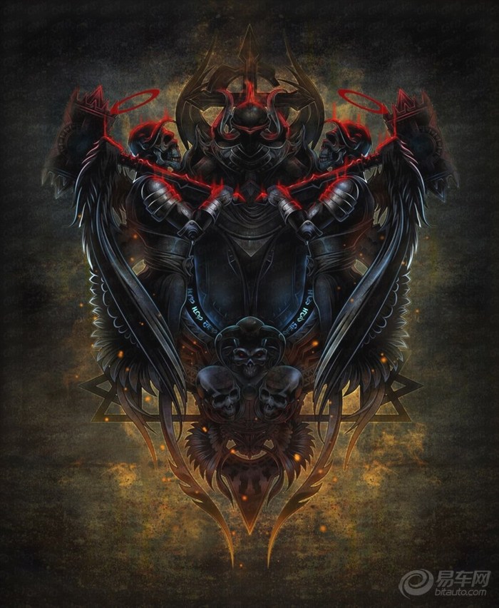 在站酷the-crow找的几个骷髅图!很帅滴说!