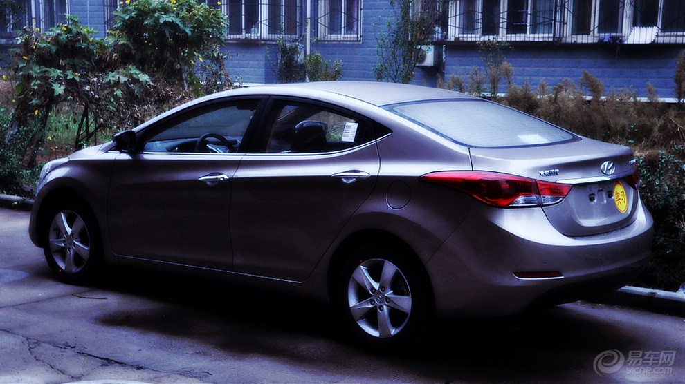 晨曦魅影 elantra朗动 晨拍 易车网独家首发