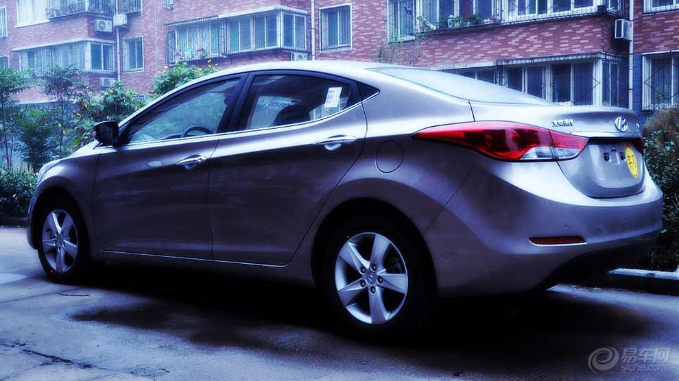 晨曦魅影 elantra朗动 晨拍 易车网独家首发