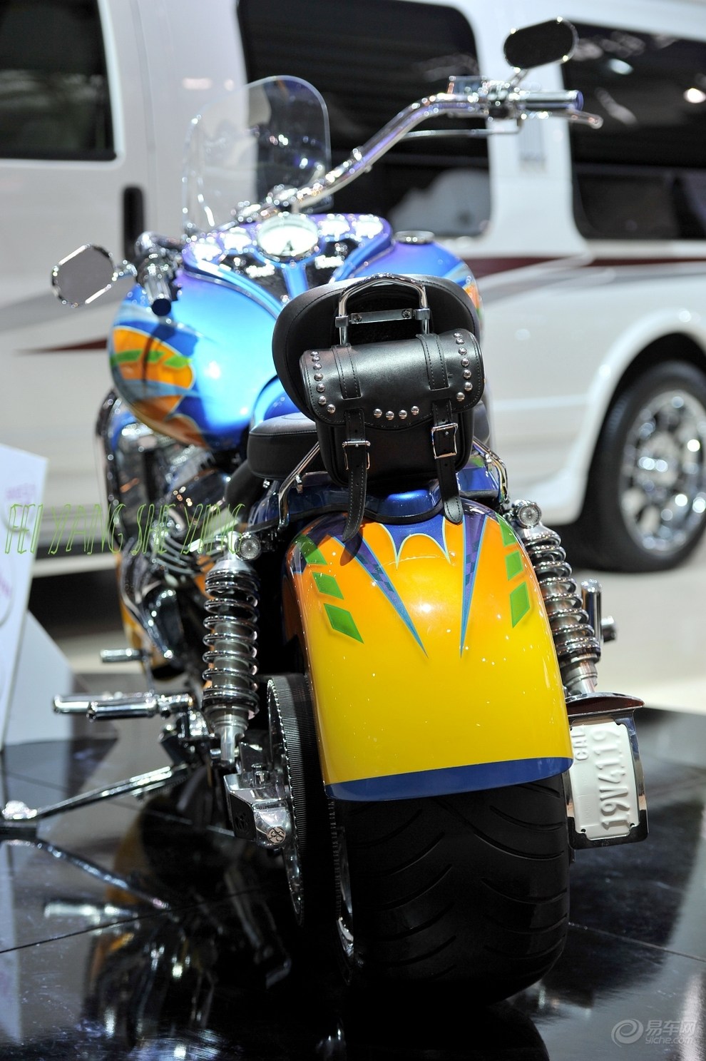 【【广州车展拍客】------中国第一台8200cc摩托车】_广东社区图片