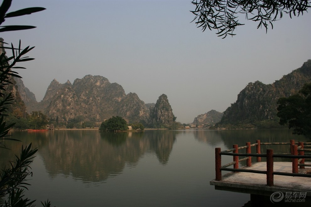 冬游陆川龙珠湖