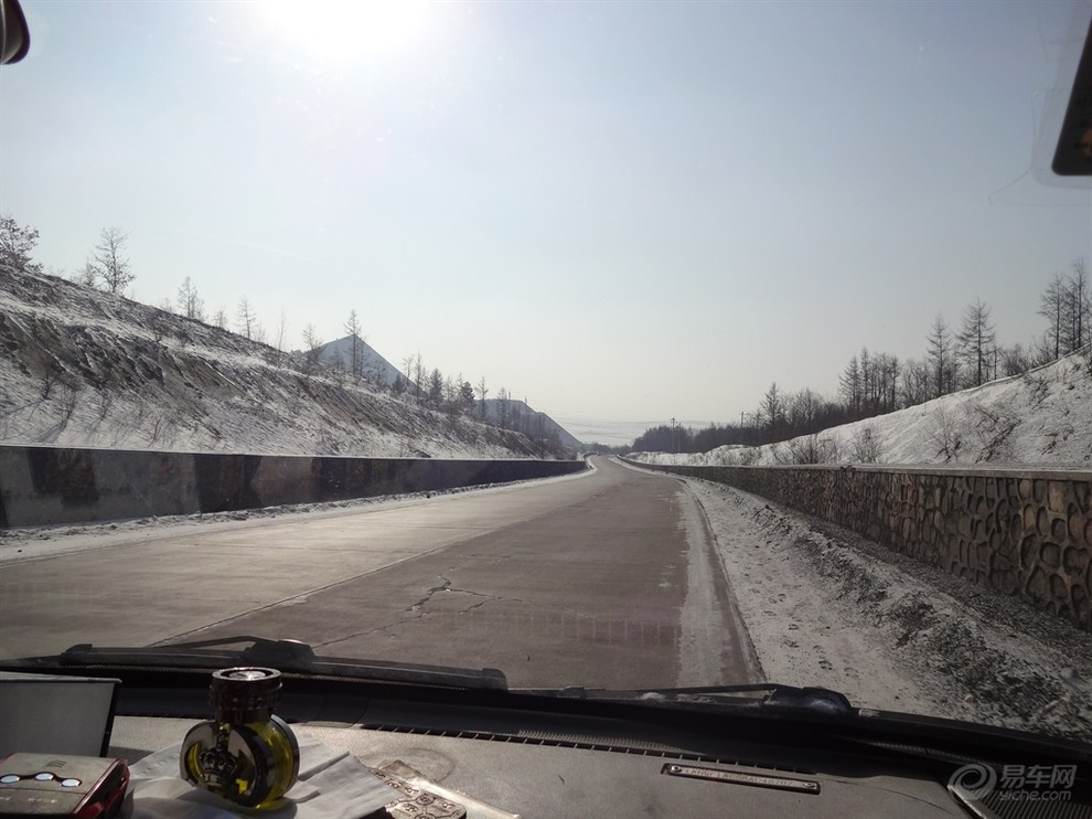 過年回家冰天雪地的路上 海圖求精 求精