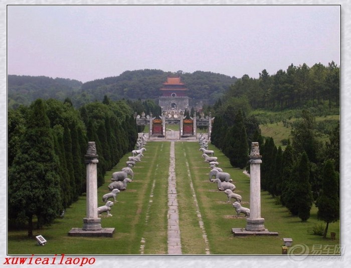 春游旅游胜地清东陵--慈安慈禧陵